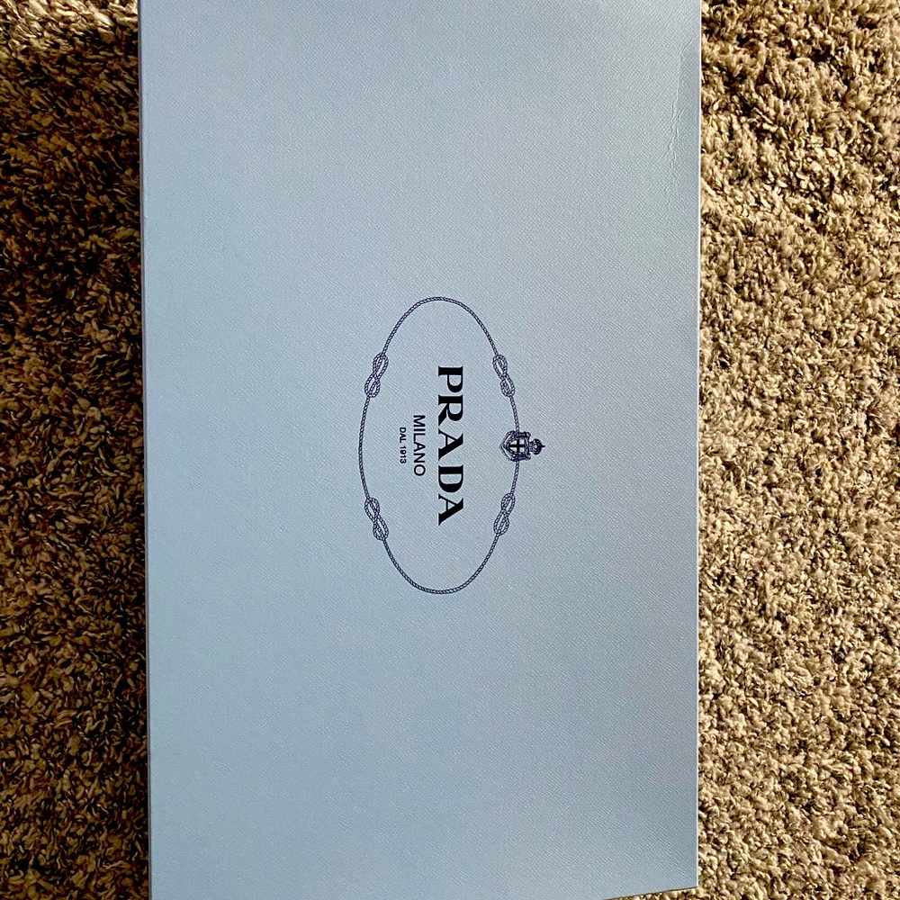 Brand New Prada Black Riding Boot Size 7